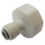 Фитинг прямой для крана Raifil 4FC3, ц 1/4" - вр 3/16"